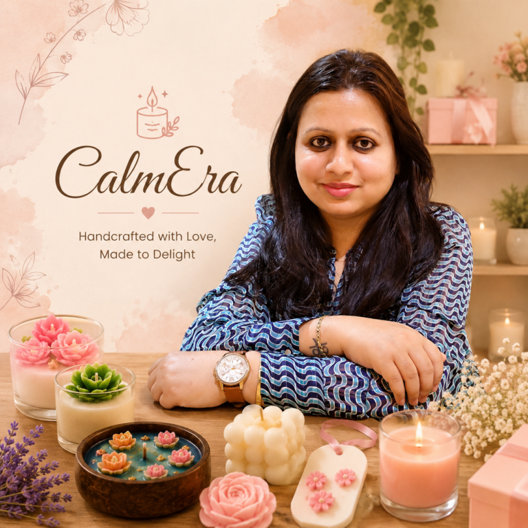 CalmEra candle studio in Pune