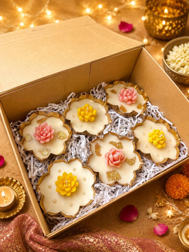 Pearl Lotus Candle Box