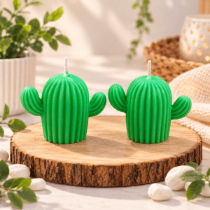 Cute Cactus Candle